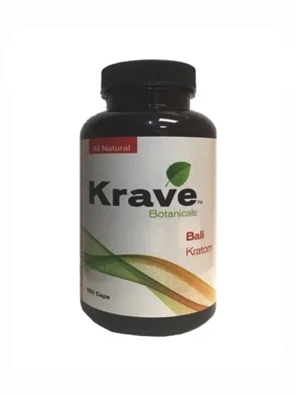 Krave Botanicals - Kratom 150 Count Capsules
