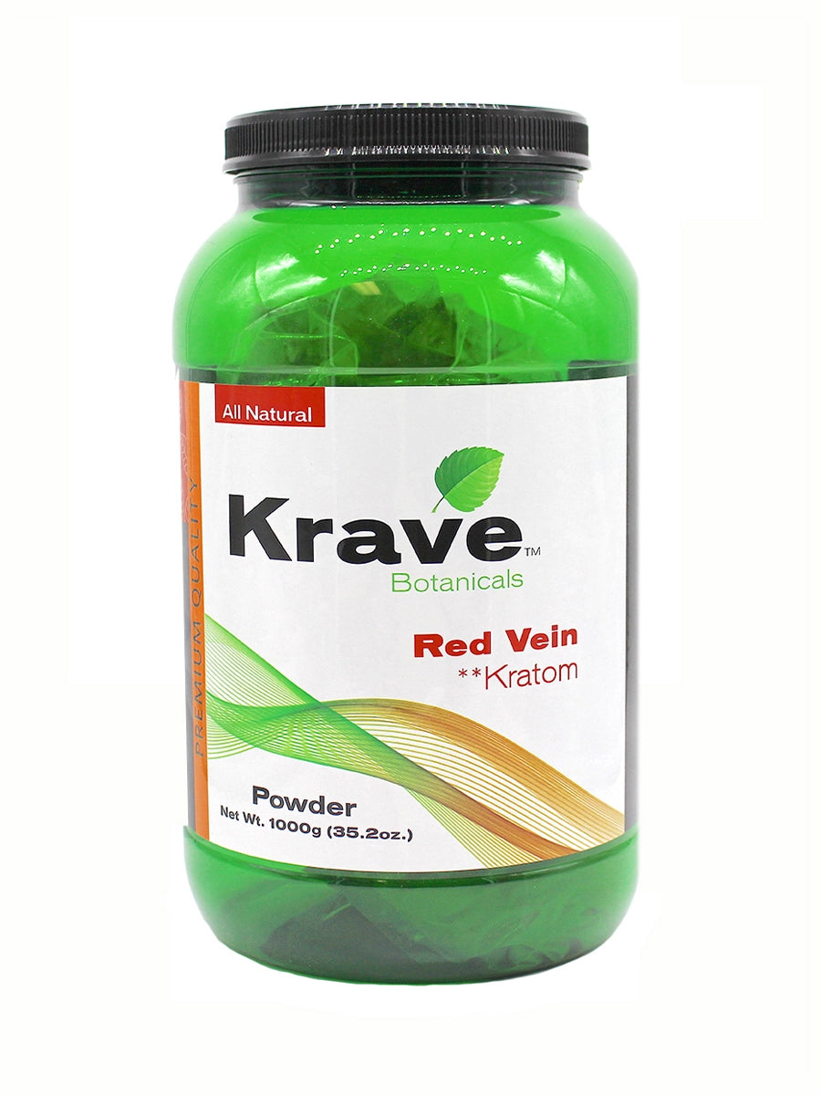 Krave Botanicals - Kratom 1000 Gram Powder | Single Unit