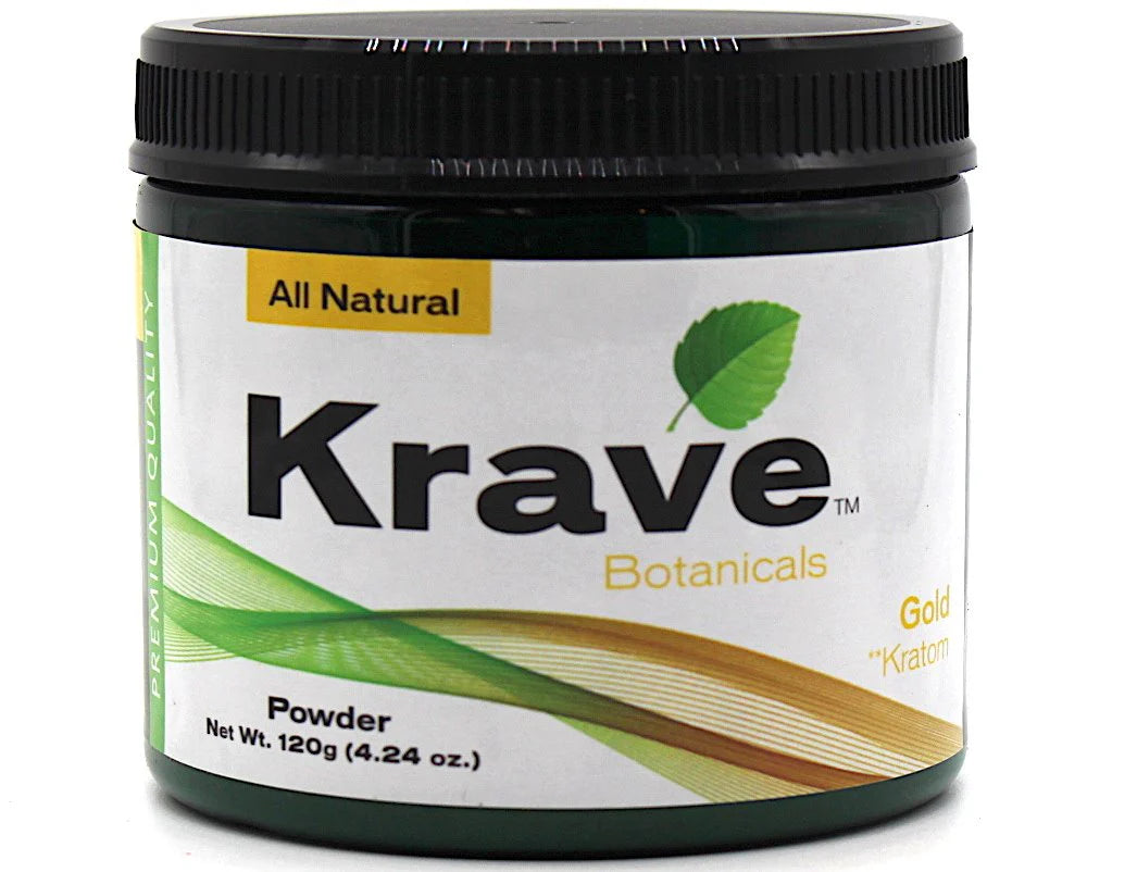 Krave Botanicals - 120g Kratom Powder | Single Unit