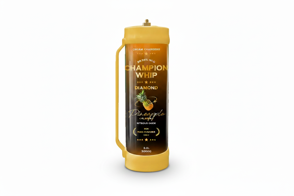Champion Whip 2000G FOOD-GRADE CREAM CHARGER FOR FOOD PURPOSE ONLY | 2 TANKS/CASE