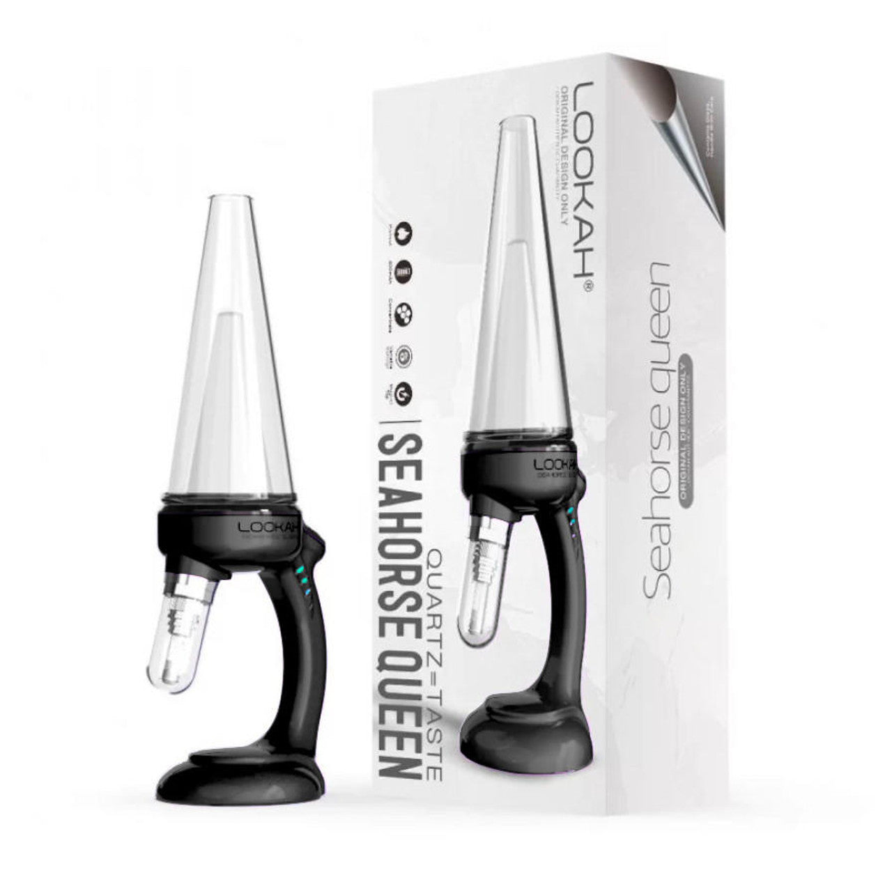 Lookah Seahorse Queen Electric Nectar Collector | Smooth Hits Anywhere