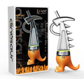 LOOKAH Dinosaur dab rig with built-in battery and vapor pathway