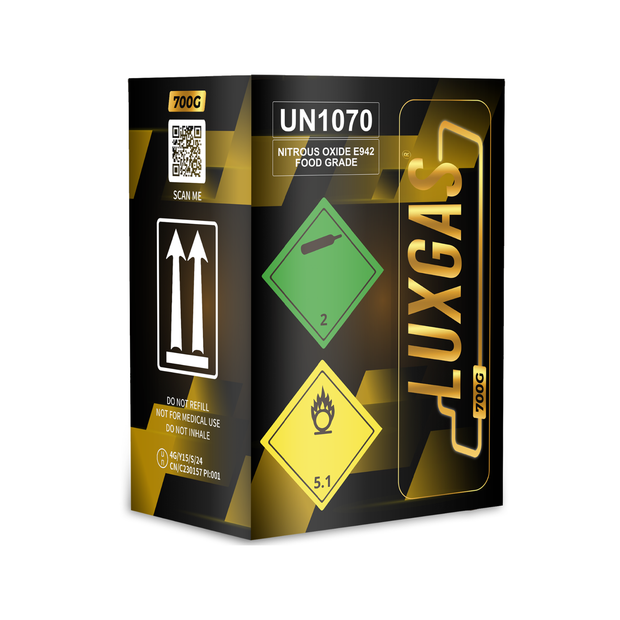 LUXGAS Cream Charger | 700G | 6PACK