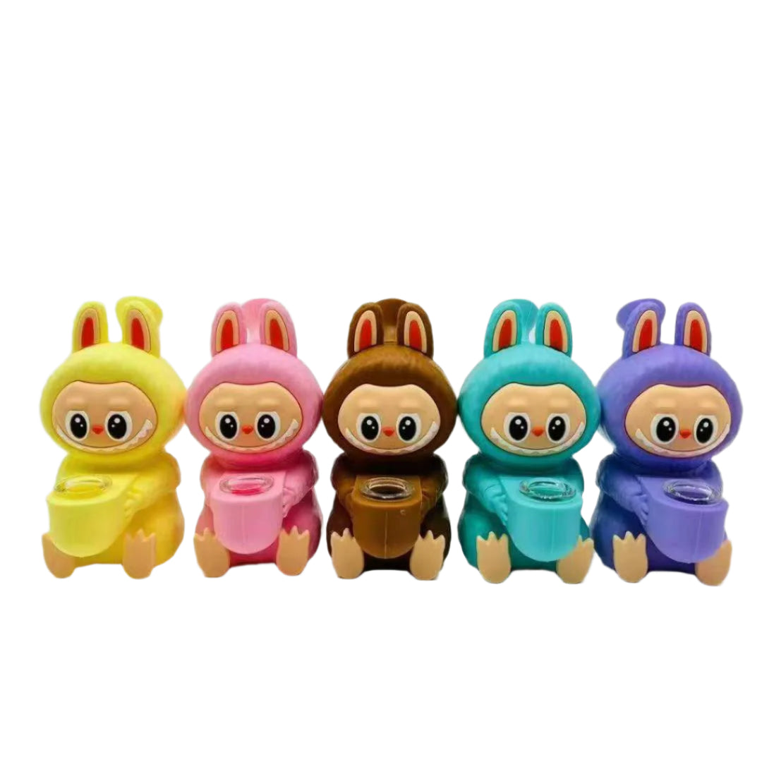 Labubu Labubong Silicone Bong, Wholesale Main image