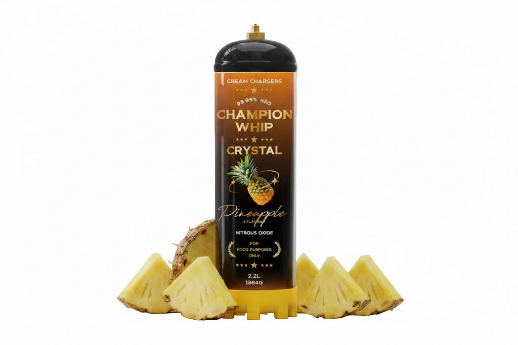 Champion Whip 1364G FOOD-GRADE CREAM CHARGER FOR FOOD PURPOSE ONLY | 4 TANKS/CASE