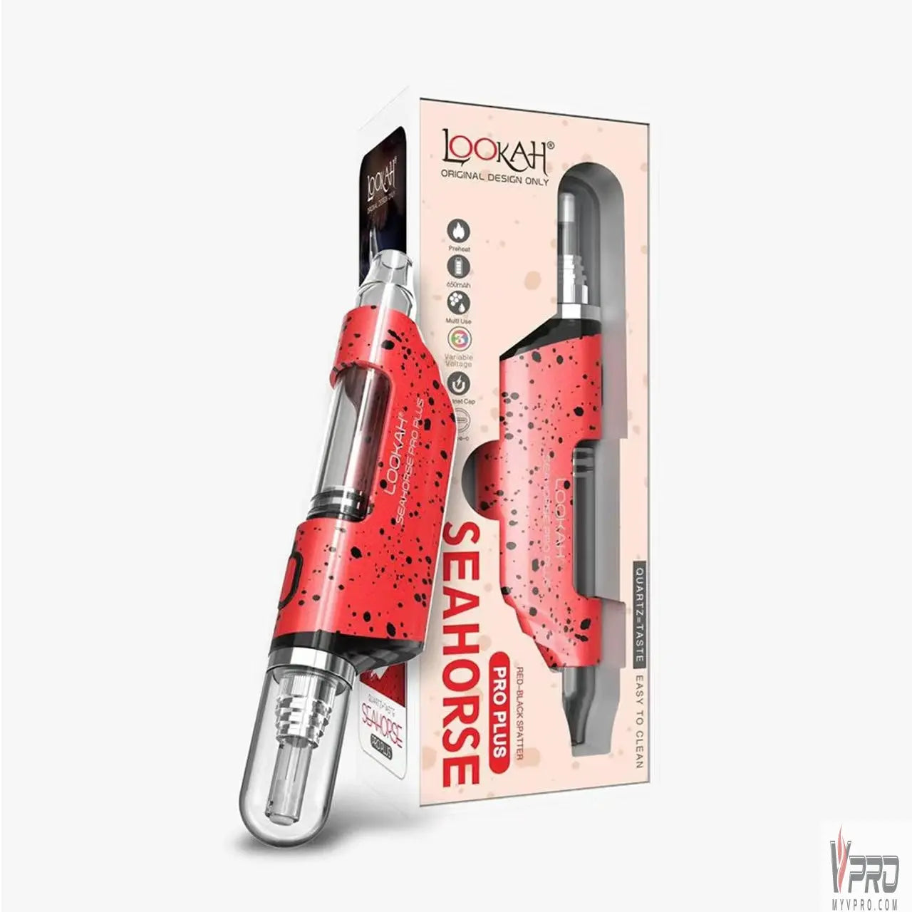 Lookah - SeaHorse Pro Plus Vaporizer | 650mAH | Single Unit