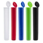 Loud Lock blunt tubes 100-pack in 5 assorted colors, airtight and smell-proof for secure blunt storage and transport.
