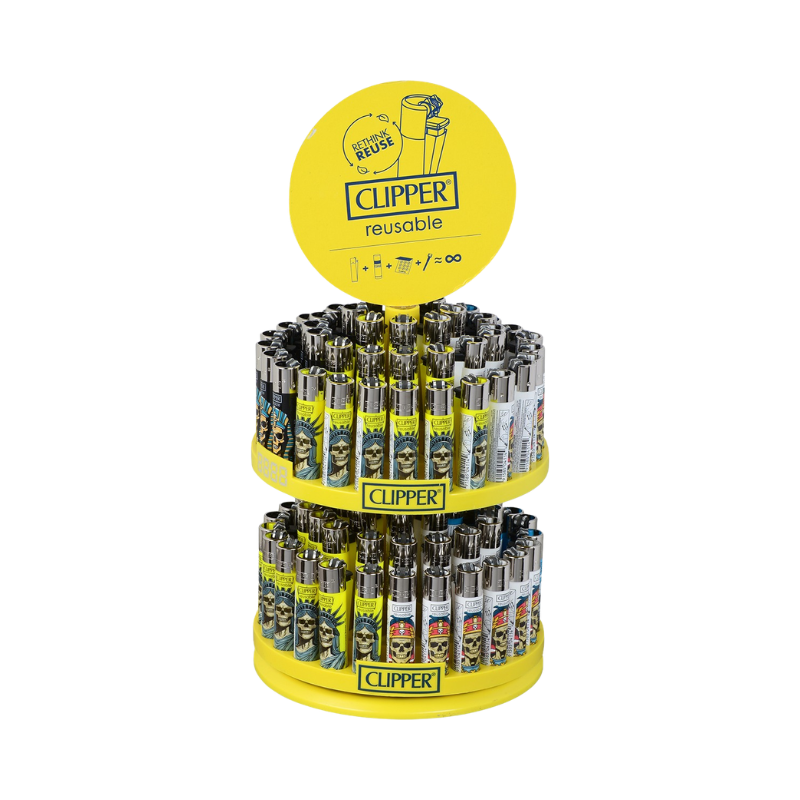 Clipper | Rotating 2 Tier Display | 96Pcs/Box | Box