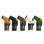 Maven Alpha Mini Sequoia Collection featuring five portable devices in orange, black, brown, white, and green.
