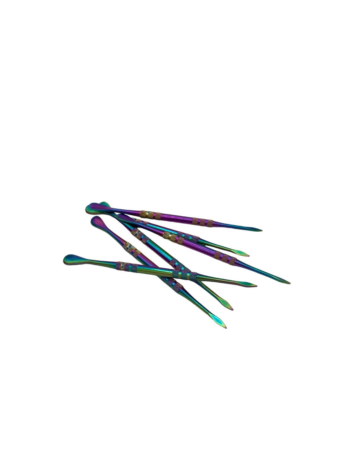 Basic Metal Dab Tool Jar  with rainbow dab tools| 30PC/Jar Secondary image