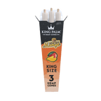 King Palm - Hemp Cones | KING Size  3-Hemp cones| 30Packs/Display | Squeeze & POP | WR10