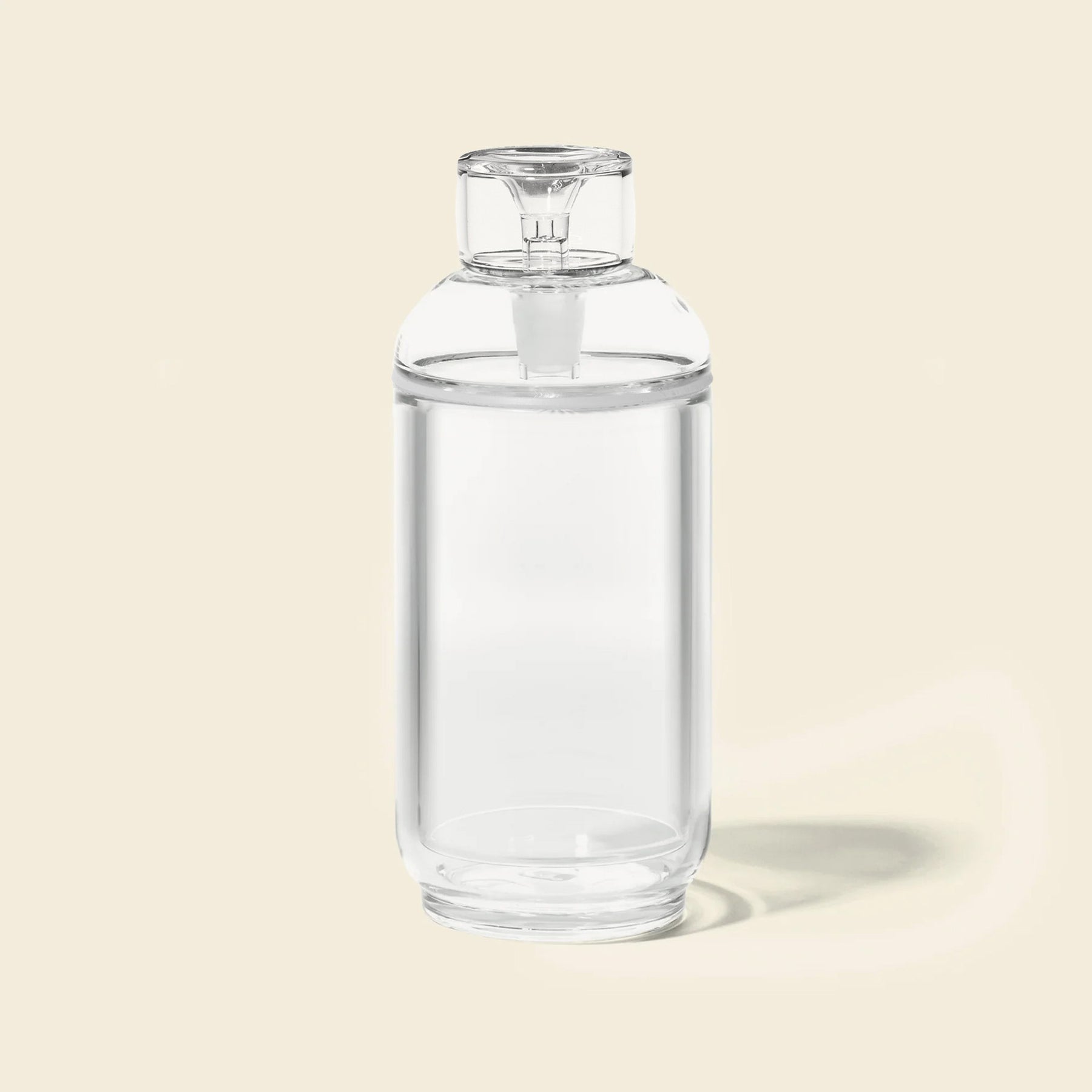 NWTN HOME Vesper Gravity Bong clear glass - vintage-inspired tabletop gravity bong for dry herb