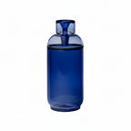 NWTN HOME Vesper Gravity Bong in cobalt blue borosilicate glass - tabletop water pipe front view