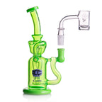 IC Glass Neon Recycler with Perc – Includes Banger | Wholesale Glass Recycler Supplier