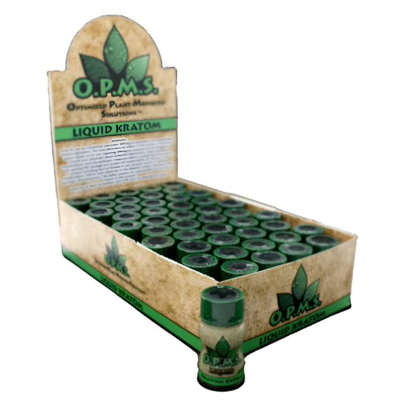 OPMS Shots - Kratom Extract | 50 Units / Box  | Box