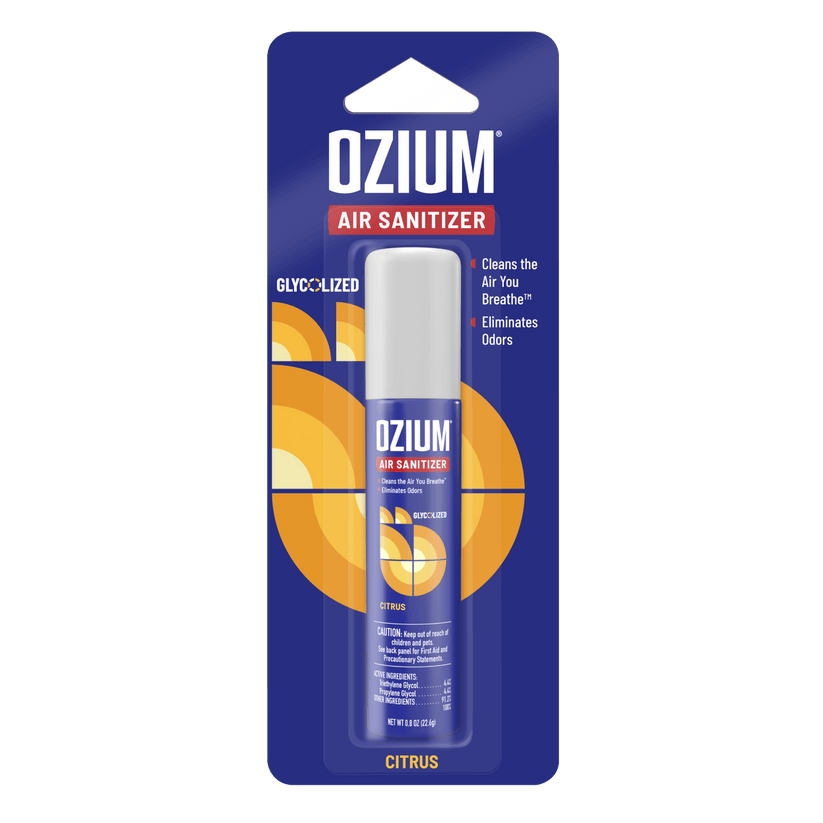 OZIUM Air Sanitizer Spray – 0.8 OZ | Eliminates Smoke & Odors Fast