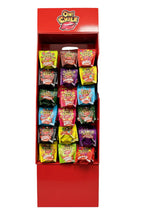 Oh! Chile Display Box with 132 assorted Mexican candies in 11 flavors for smoke shops and convenience stores