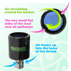 Ooze - Electro Barrel Onyx Atomizer | 5 Units / Display | Display