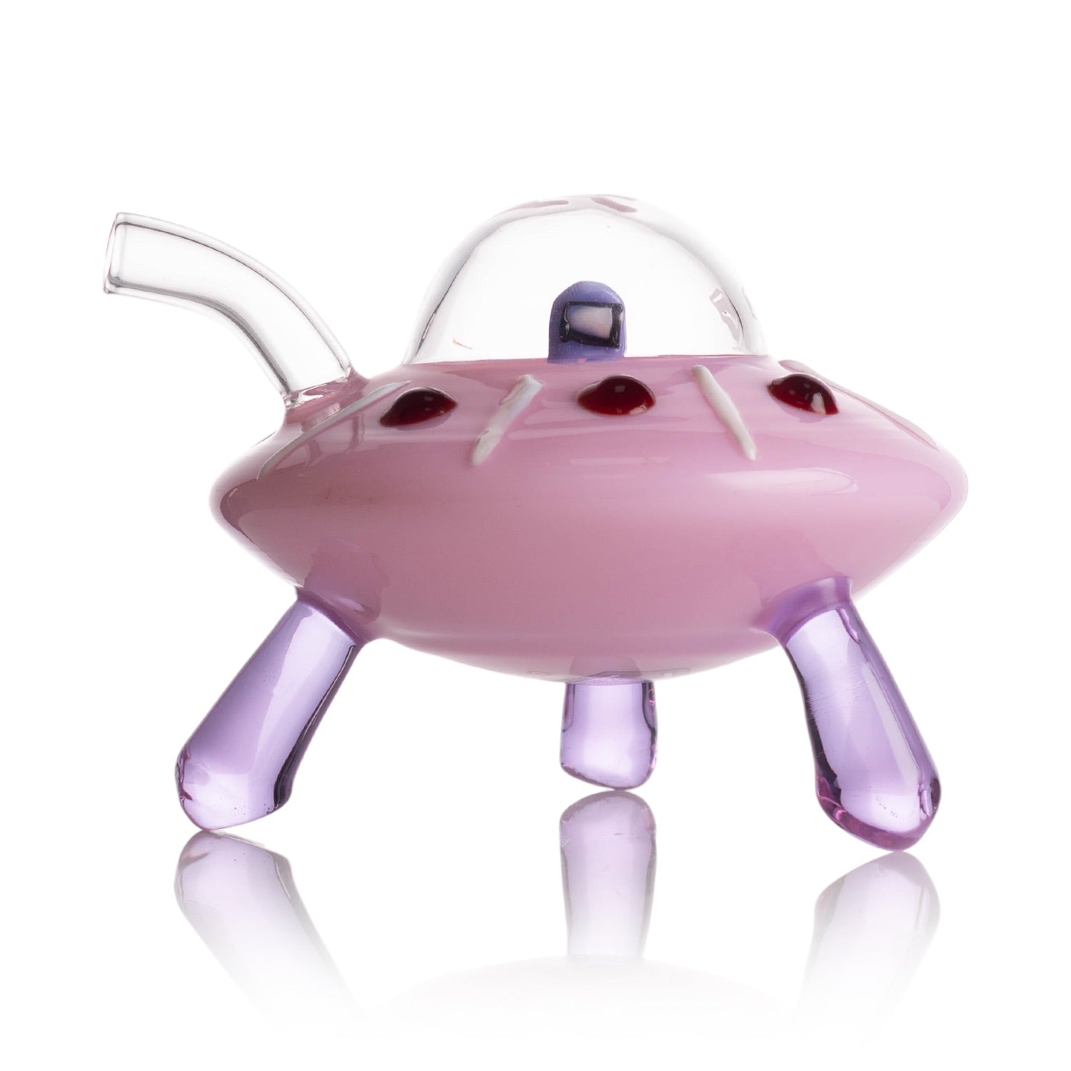 IC GLASS - Unidentified Flying Toke  Dab Rig | Assorted 3 Colors