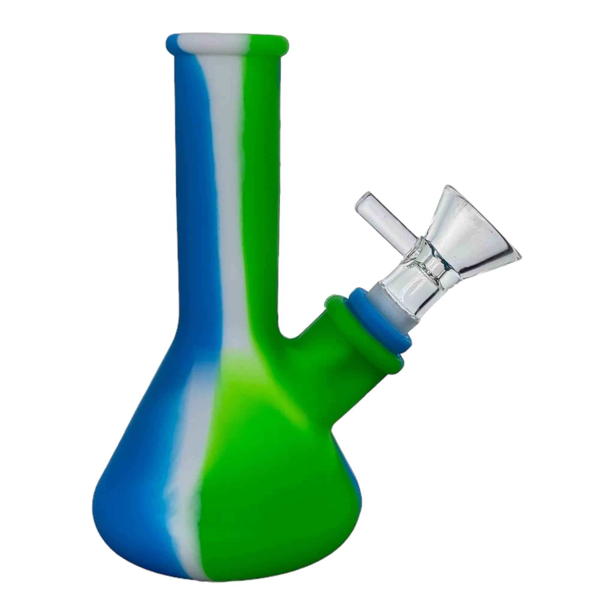 Silicone - Waterpipe With Glass Bowl | Single Unit