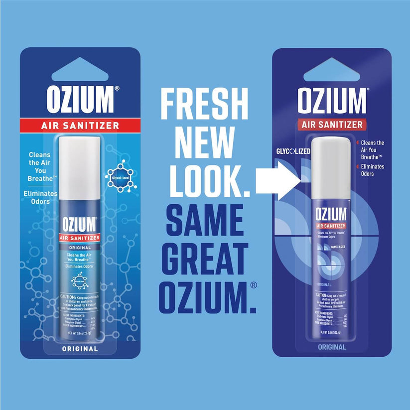 Pocket-sized air sanitizer spray by OZIUM