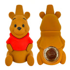 Pooh Bear Silicone HandPipe