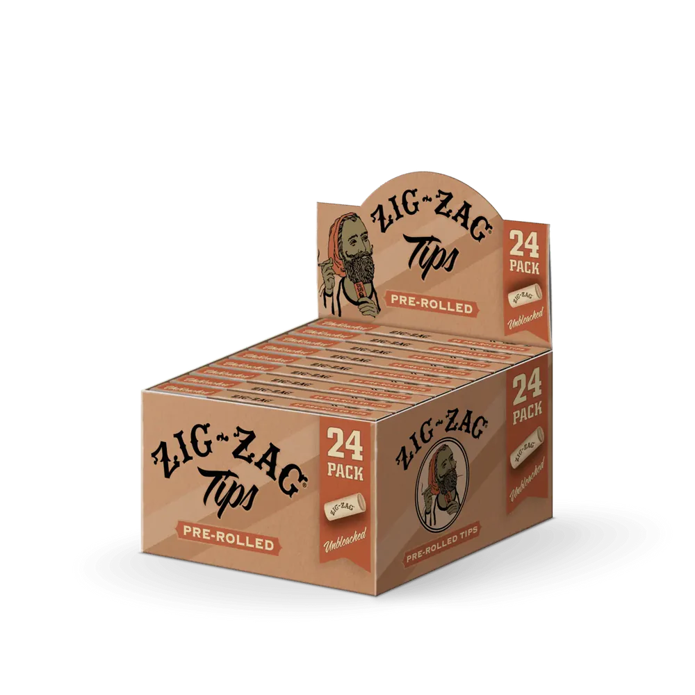 Zig Zag Pre-Rolled Original Tips 24 Packs