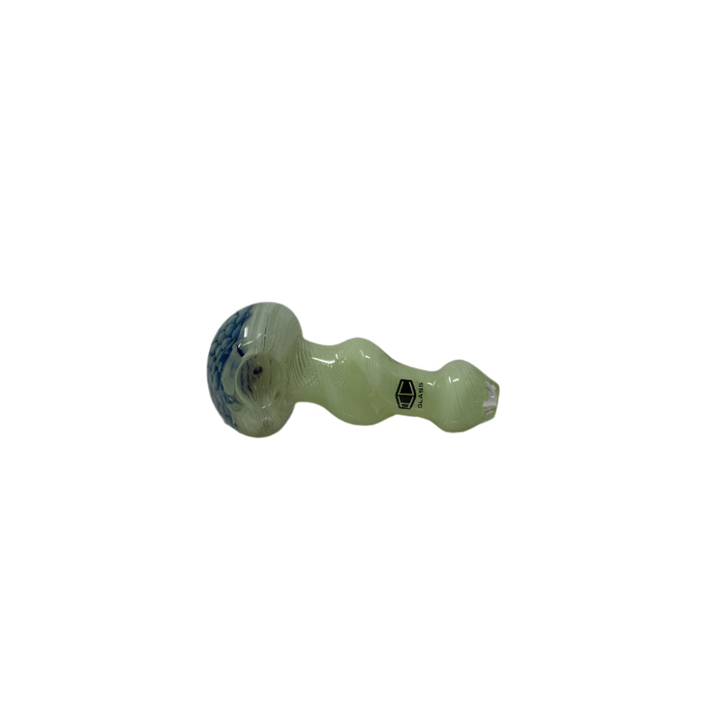 IC Glass Premium Design Hand Pipe with Screen – Mix Colors | 5-Inch | ICHP3058 | Wholesale