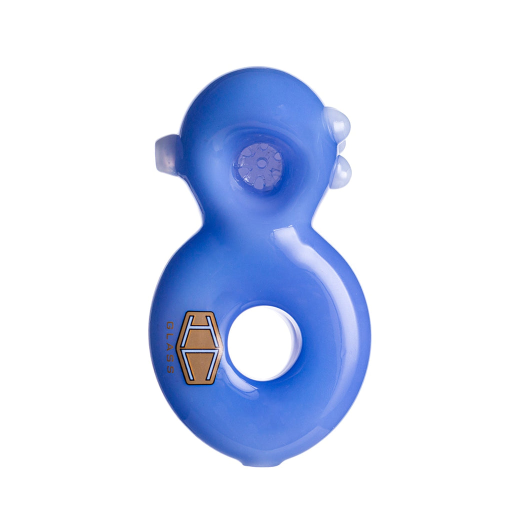 IC Glass - Scissors Hand Pipe | ICHP1038 | Handcrafted Glass Smoking Pipe