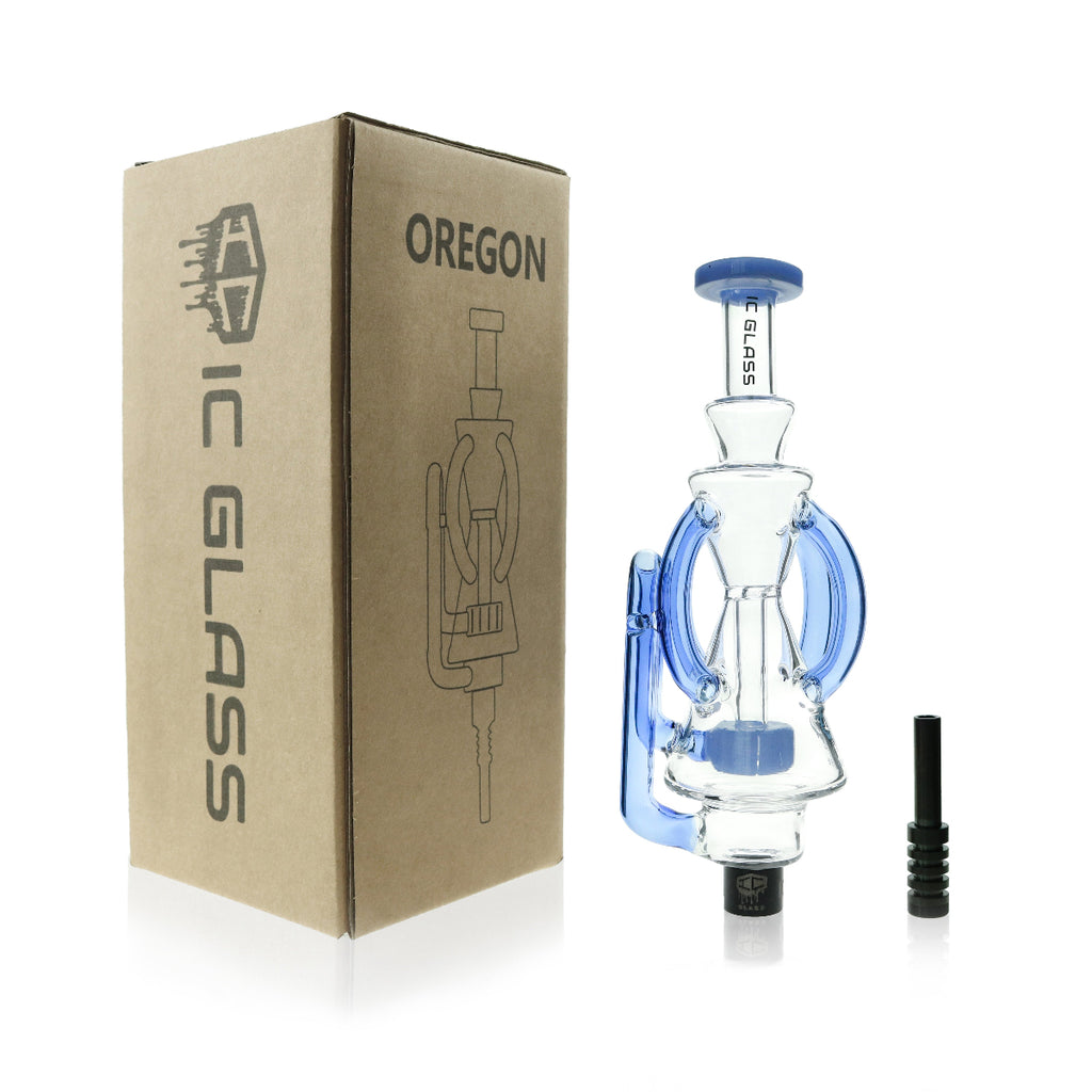 Premium White Glow Dab Rig 