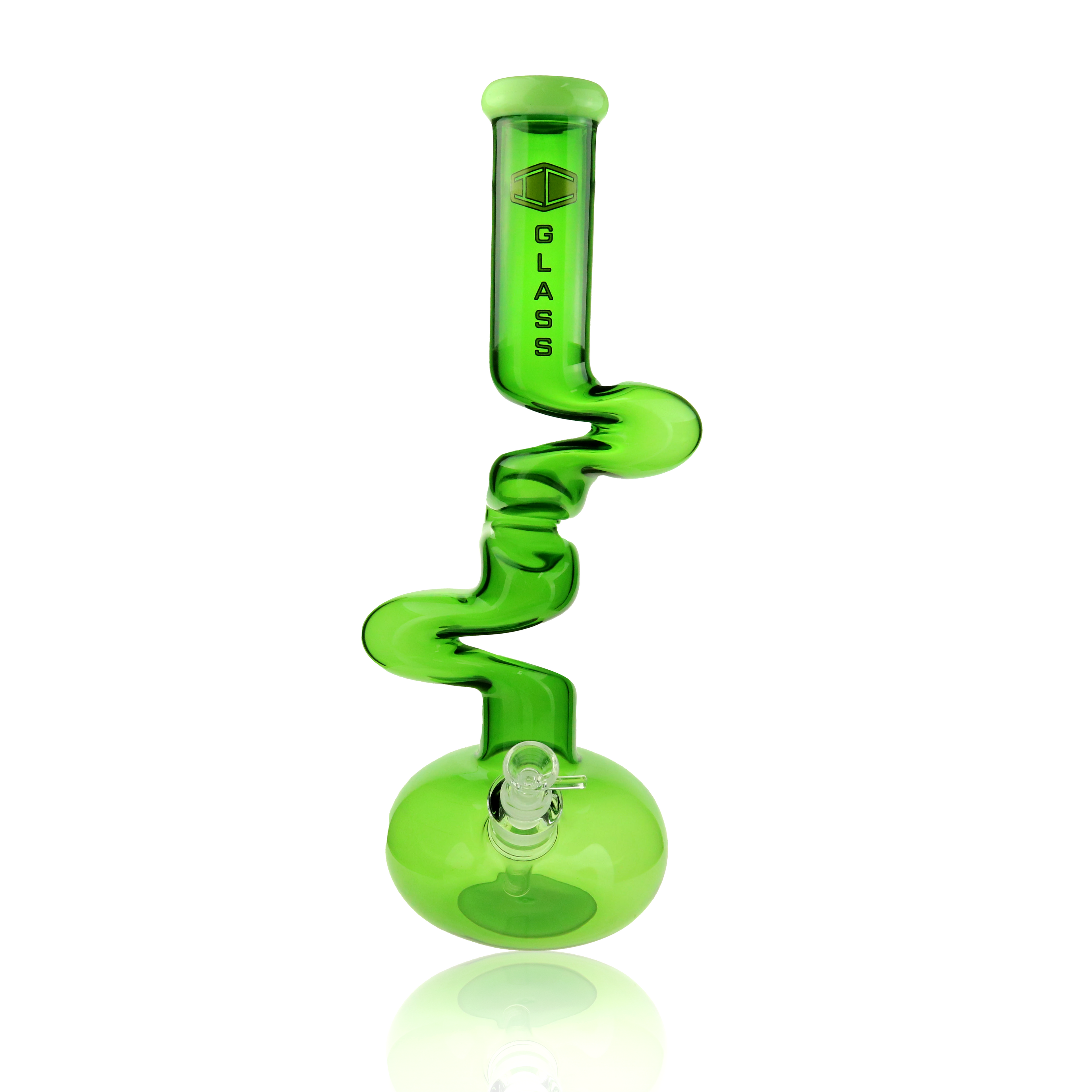 IC Glass Premium Zong Bong with Round Base – Smooth Hits & Unique Design