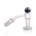 Premium glass dab rig black