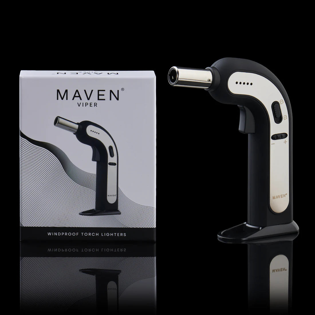 MAVEN - VIPER Windproof Dab Torch | 9 Units / Display | Display