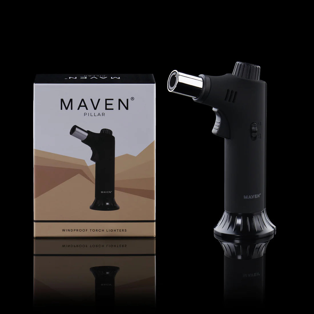 MAVEN - PILLAR Windproof Dab Torch Lighter | Single Unit