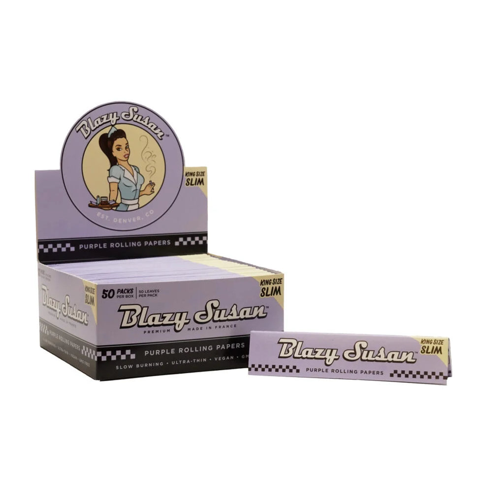 BLAZY SUSAN 109MM KING SIZE | 50 PACKS PER BOX | 50 LEAVES PER PACK Secondary image