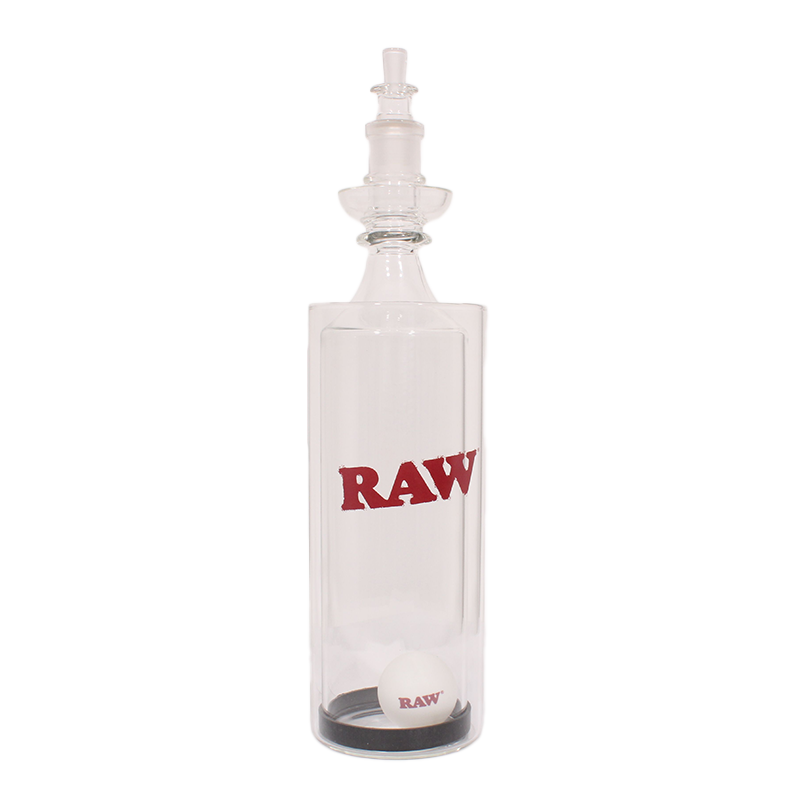 RAW GLASS GRAVITY CONE | Gravity Operated Smoking Device