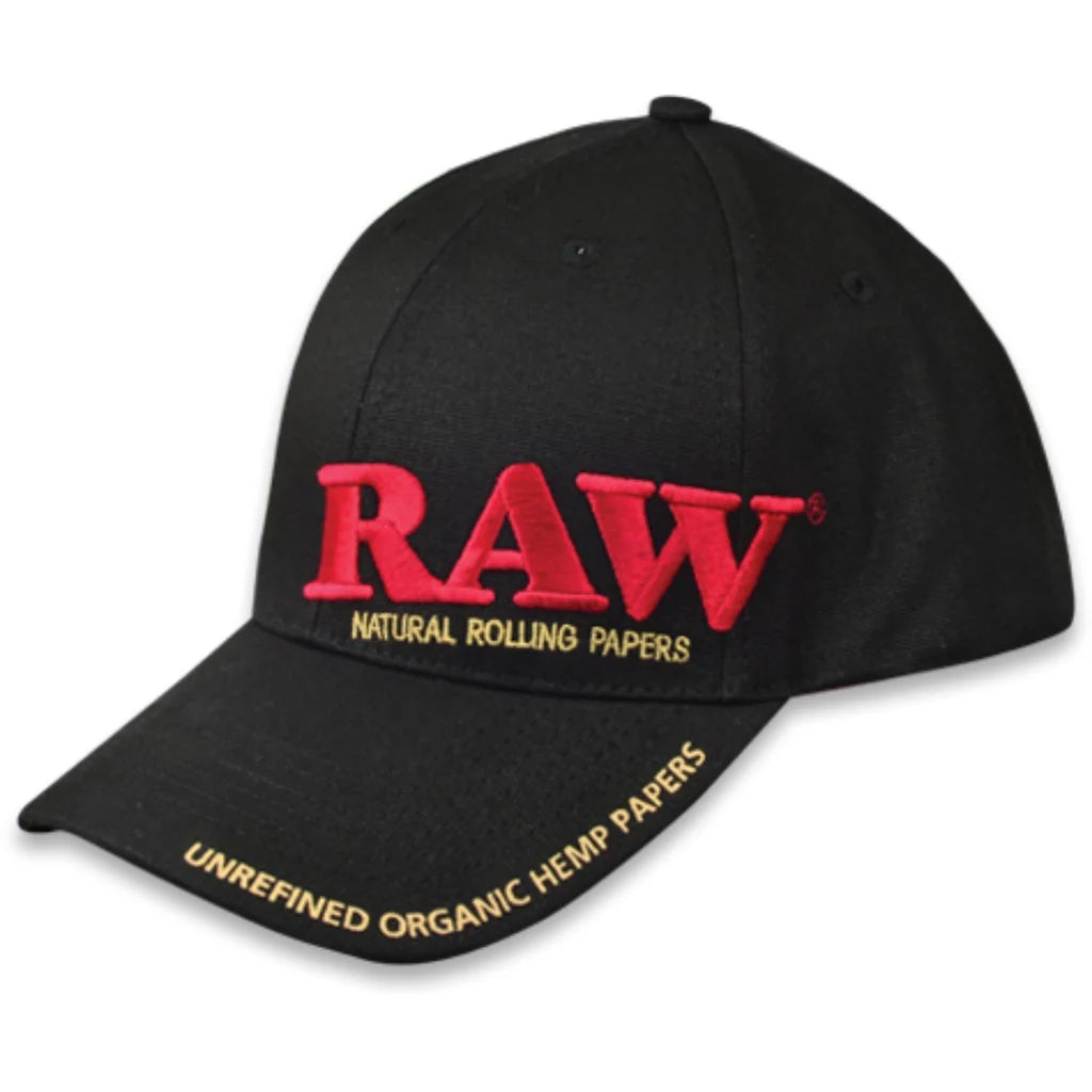 RAW-branded hat displayed on white background.