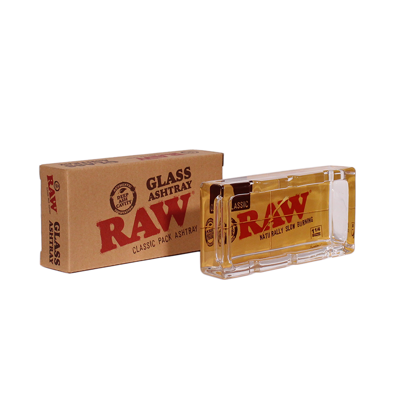 RAW - Classic Pack Glass Ashtray