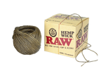 AUTHENTIC Raw Rolling Paper Hemp Wick - (250 ft/76 meters) | (100 ft/30.5 meters)
