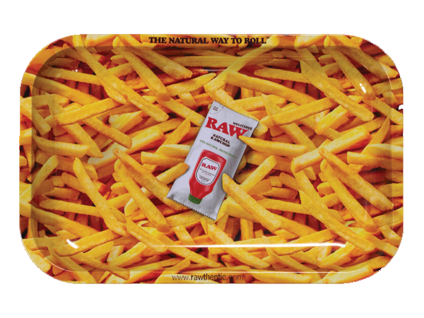 RAW - Small Metal Rolling Tray – Compact, Durable, and Built for Everyday Use Secondary image