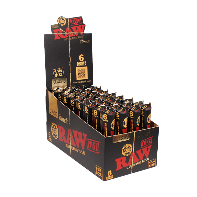 RAW Black King Size cones wholesale Main image