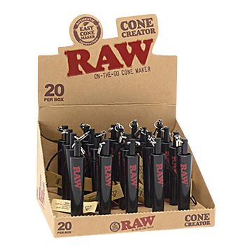RAW Cone Creator 20pc box – cone rolling tool for smokers