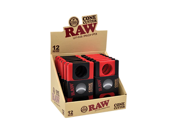 RAW Cone Cutter – 12 Pack Wholesale Pre-Roll Trimming Tools