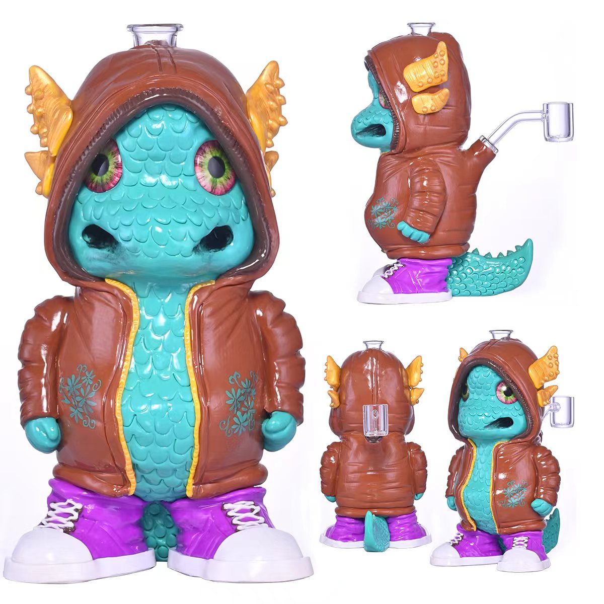 Cool Dragon Dab Rig with Banger – Wholesale Glass Dab Rigs for Smoke Shops Main image