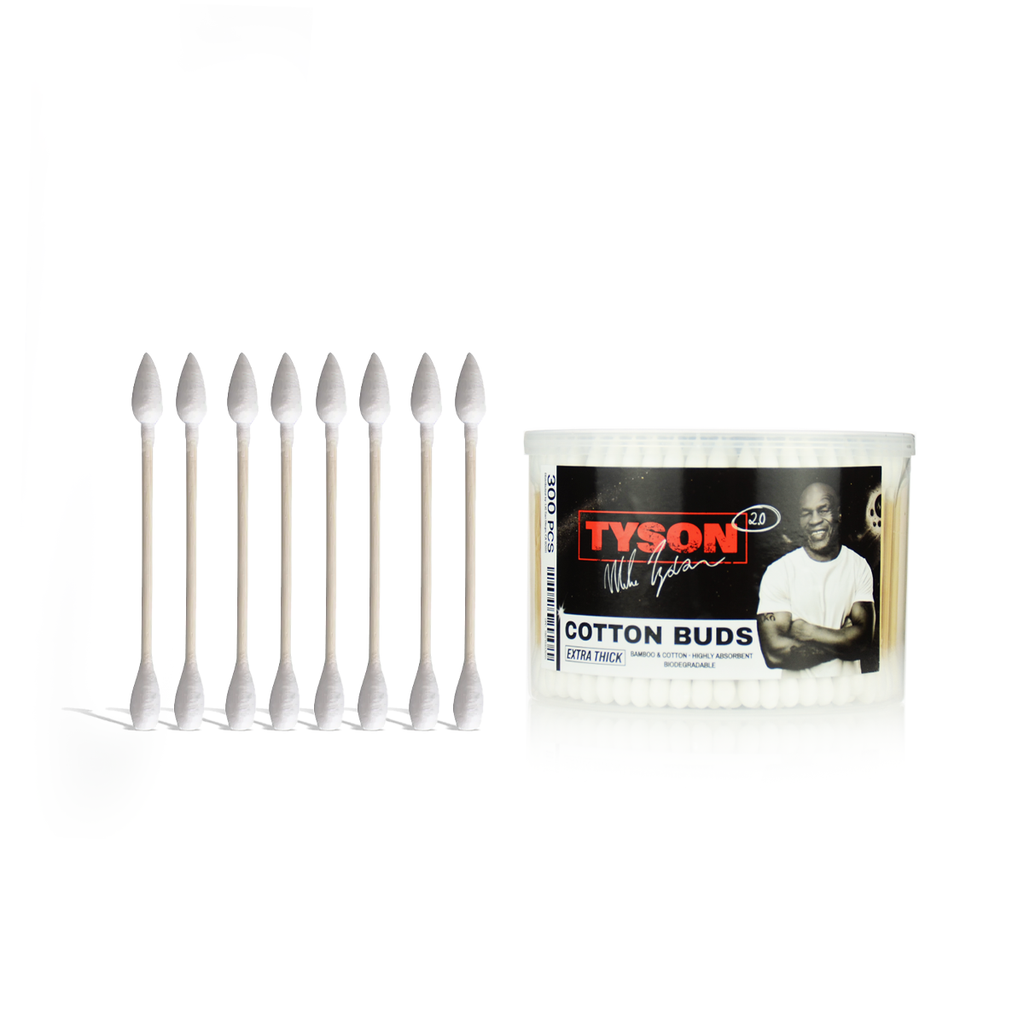 TYSON 2.0 - Cotton Buds | Extra Thick 300 Buds / Unit