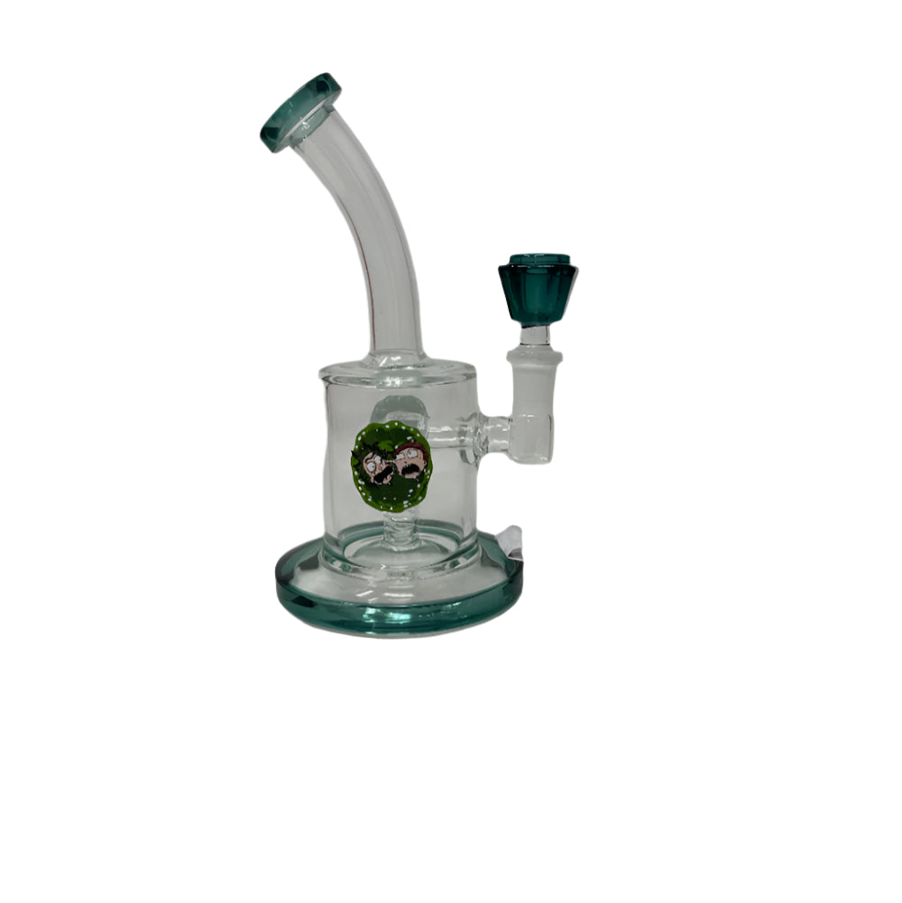 R&M Rig | Water Pipe with Matching Bowl | Wholesale Glass Water Pipes |30074