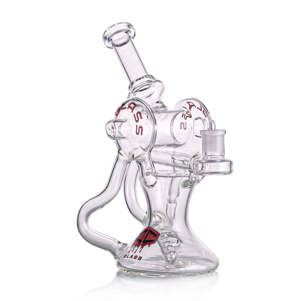 Red IC glass Dab Rig 