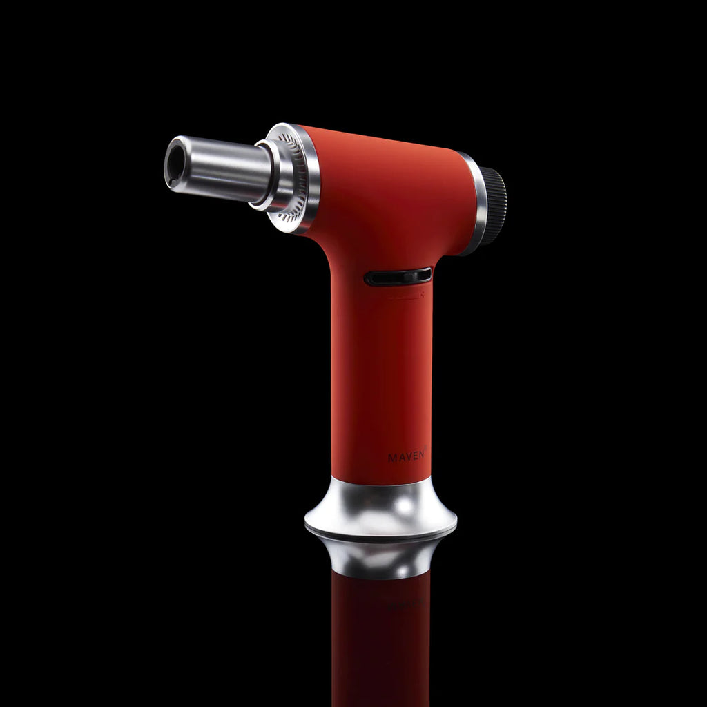 Refillable butane lighter with single flame