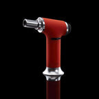Refillable butane lighter with single flame