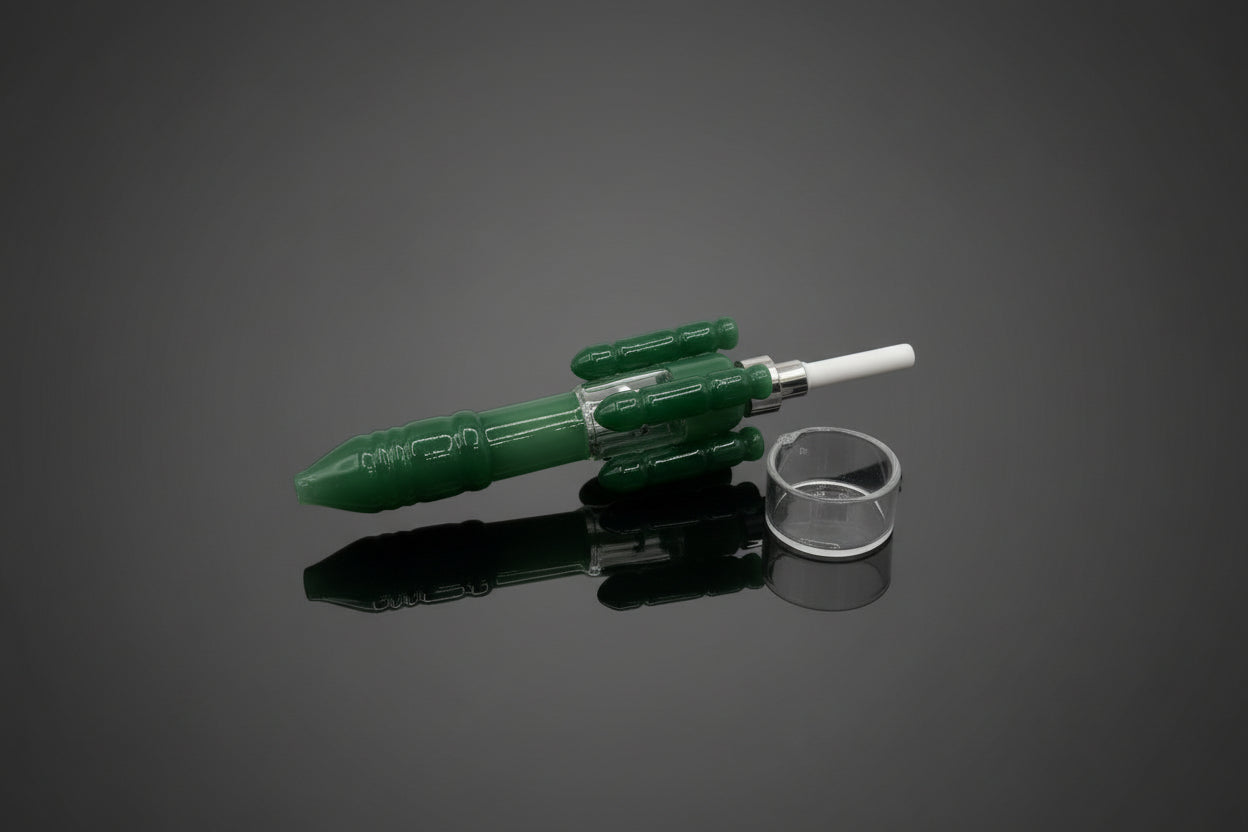 Rocket shape nectar collector in 5 colors for concentrates Main image